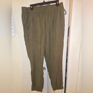 Olive green color Large size old navy pants